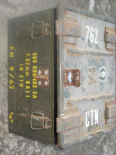 AMMO BOX WITH WEB BELT