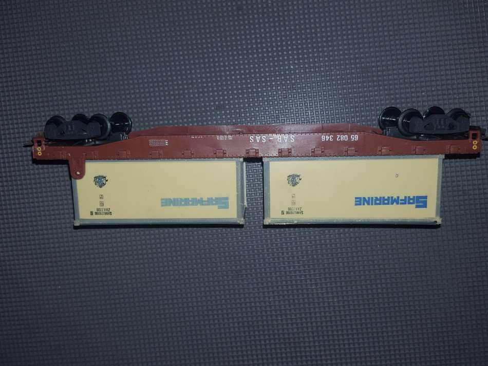 SAR FLATBED WITH SAFMARINE CONTAINERS