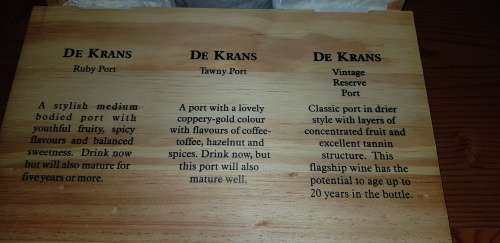 DE KRANS 3 IN A BOX 2007 AWARD WINNING WINES