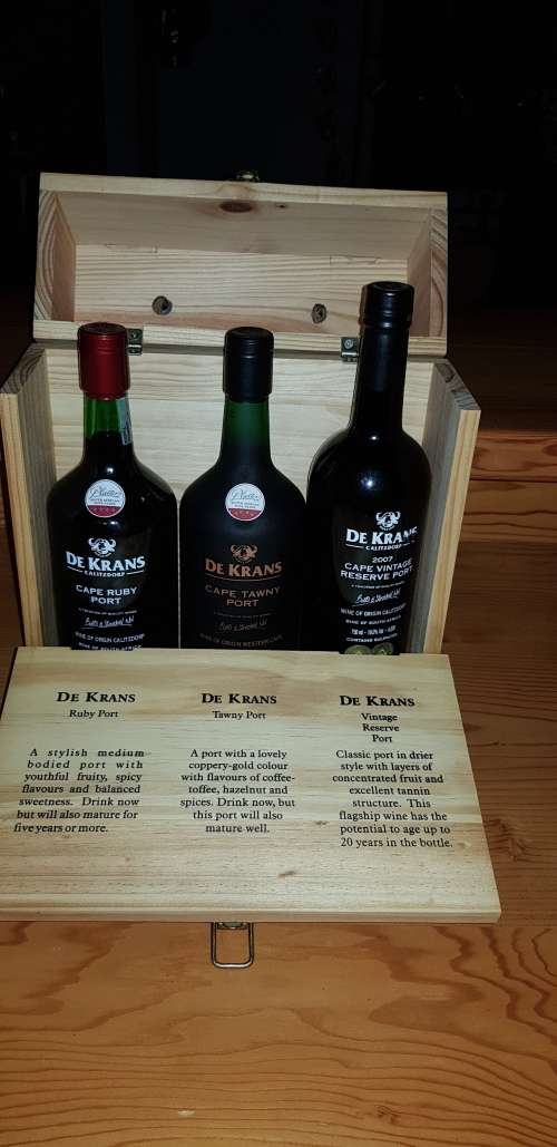 DE KRANS 3 IN A BOX 2007 AWARD WINNING WINES