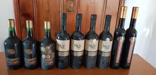 Nuy collection x 9 bottles