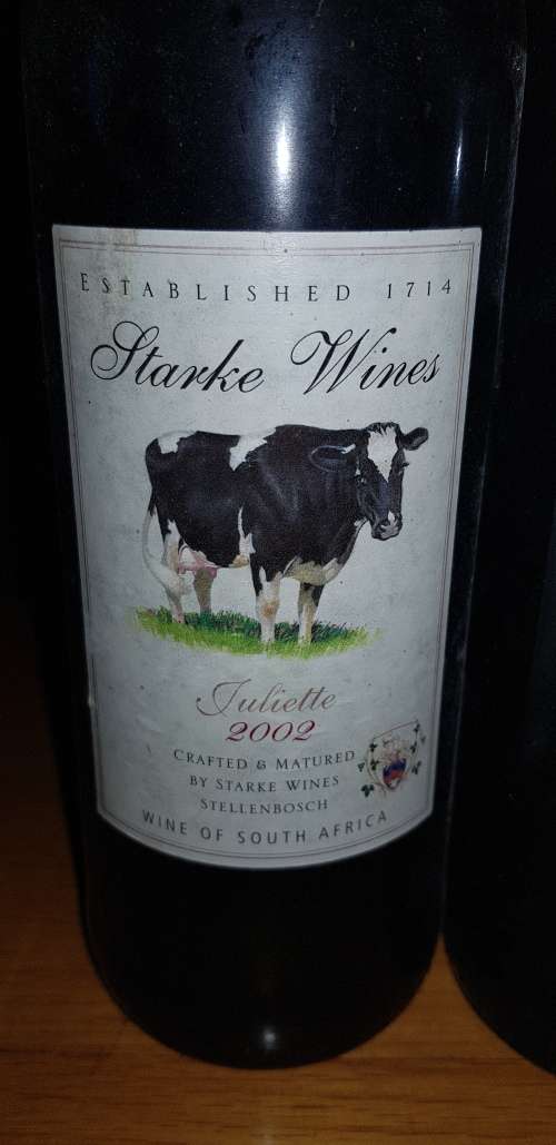 Starke wines juliette 2002 x 2 bottles
