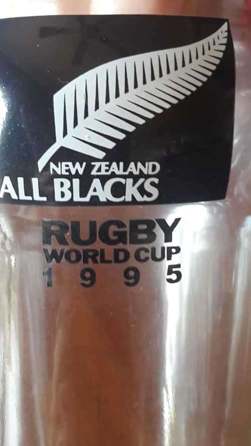 Rugby 1995 set of glasses