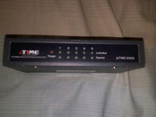 ipTime 10/100Mbps 5 port Fast Ethernet switch