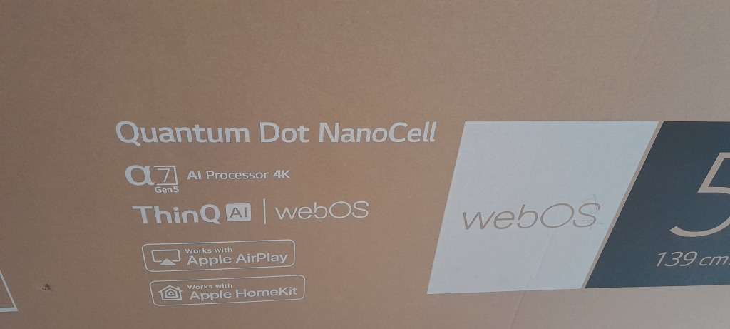 LG NanoCell  55 inch UHD ThinQ AI Smart TV QNED80 3840 X 2160 Resolu