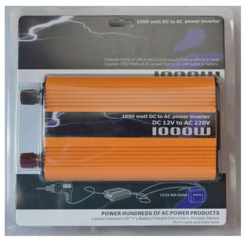 Inverter 1000w (power based on amps not based on peak power)