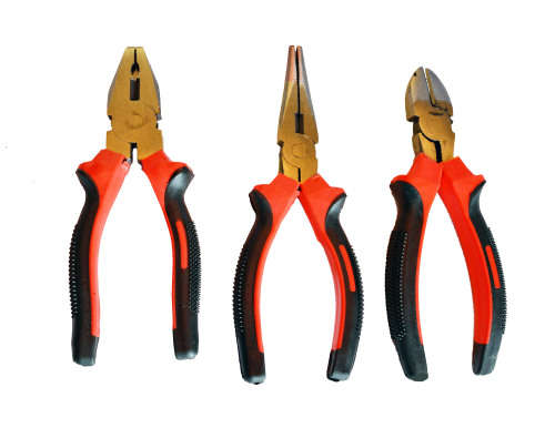 PLIERS X 2 PLUS SIDE CUTTERS