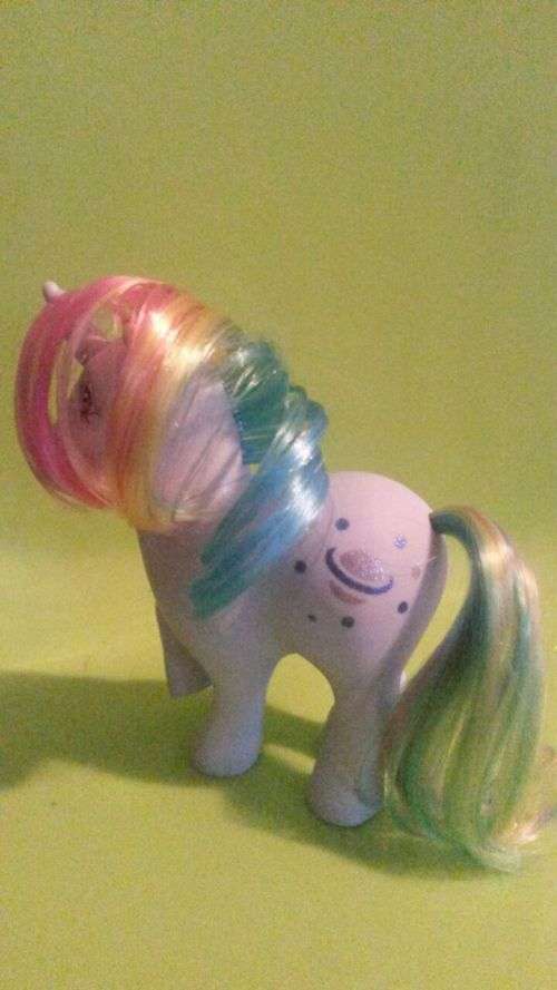 My little pony moonstone unicorn pony 1983 made in hong kong