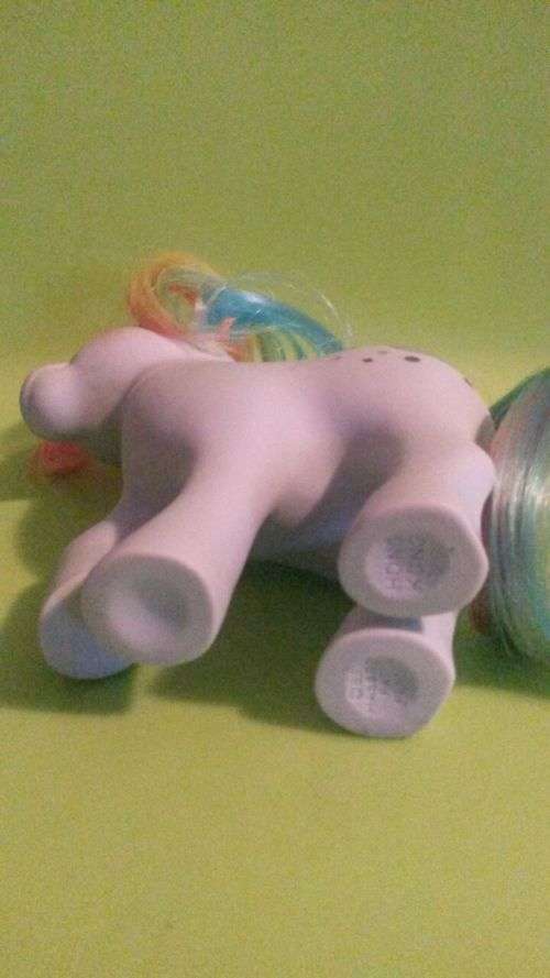 My little pony moonstone unicorn pony 1983 made in hong kong
