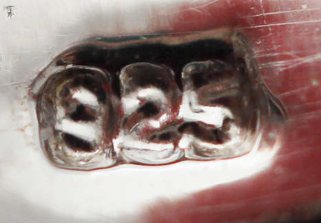 UNUSUAL 'JEWELLERY ART' SAPPHIRE STERLING SILVER RING. 925. ORGANIC SEA SHELL FEEL.