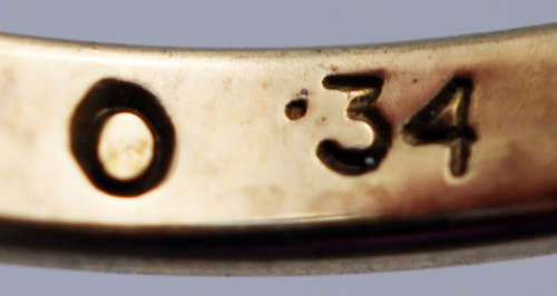 VINTAGE 9CT YELLOW GOLD FLORAL DESIGN DIAMOND RING *JEWELLER CERTIFICATE R7'600*