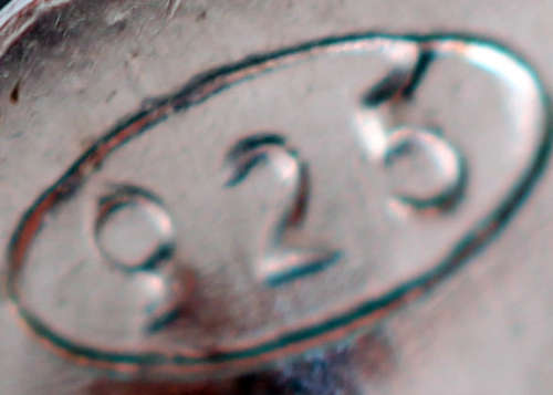 CITRINE - 0,93ct SOLITAIRE SET IN STERLING SILVER 925 STUD EARRINGS