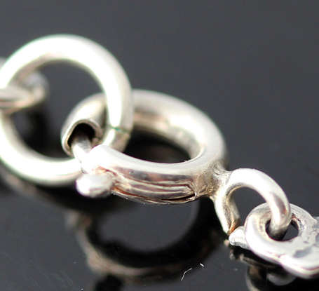 HONEY-HUED BALTIC AMBER STERLING SILVER BRACELET. 925. VINTAGE PIECE