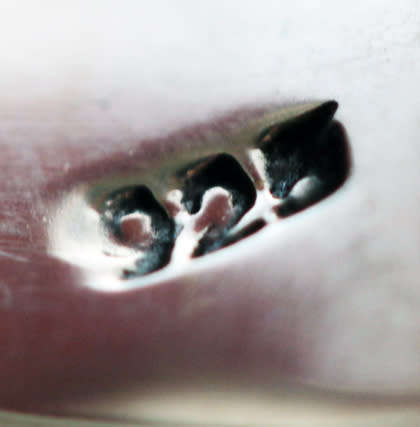 VINTAGE SOLID  STERLING SILVER TEASPOON RING. FLORAL DESIGN. COLLECTABLE PIECE. 925.