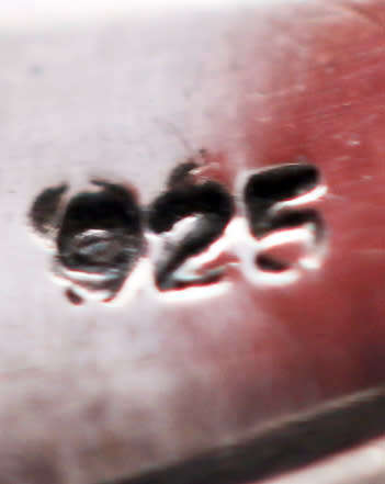 UNUSUAL VINTAGE STERLING SILVER OPENWORK CIGAR BAND RING. 925