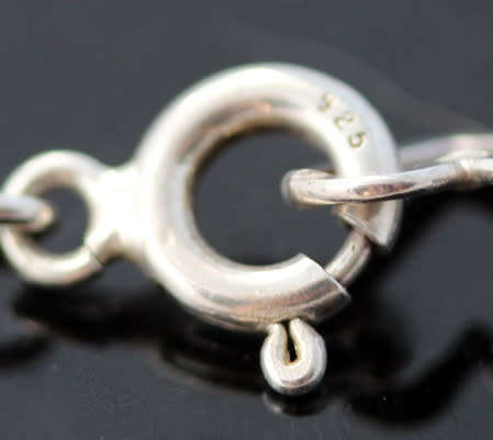 VINTAGE 'MILOR' ITALIAN STERLING SILVER INTERLINKED OPENWORK HEART NECKLACE. 925