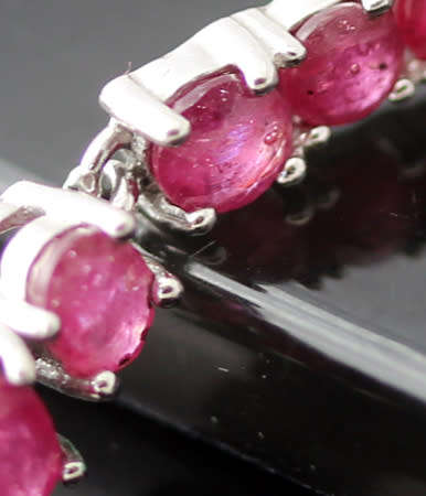 VERY LONG STERLING EARRINGS SET WITH REAL BLACK OPALS, RUBIES AND NATURAL SAPPHIRES - 70mm LONG!