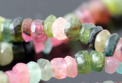 CITRINE, RUBY AND EMERALD PENDANT. RICH COLOURS! HEAVY STERLING SILVER AND TOURMALINE NECKLACE