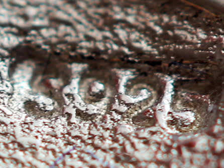 BROAD BAND STERLING SILVER RING SET WITH AAA QUALITY RAINBOW WHITE OPALS.