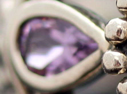 LARGE DOME-SHAPED THICK AND SOLID STERLING SILVER RING REAL CITRINE, GARNET, AMETHYST, TOPAZ