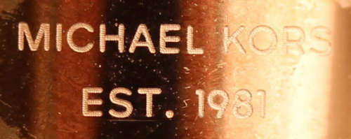 BOLD, REAL MICHAEL KORS BRAND UNUSUAL METAL RING. SIMPLE AVANT GARDE DESIGN. HEAVY!