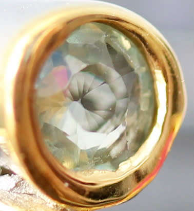 HANDMADE ULTRA-MODERN EMERALD, PERIDOT AND RHODALITE GARNET STERLING SILVER RING TUBE STRAND DETAIL