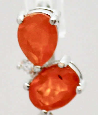 LONG LONDON BLUE TOPAZ, JELLY OPALS SOLID STERLING SILVER EARRINGS. 925 LONG AND GLAM!