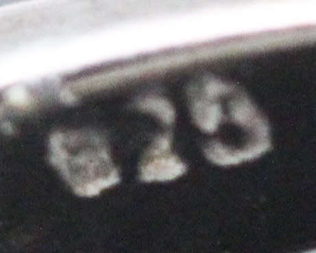 UNUSUAL HANDCRAFTED NATURAL PEARL CABOCHON GUNMETAL-& GOLDHUED STERLING SILVER LARGE RAISED DESIGN