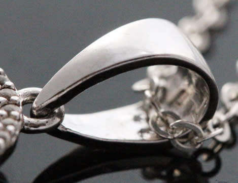 PRETTY AMETHYST, BLUE TOPAZ, CITRINE AND PERIDOT STERLING SILVER NECKLACE incl STERLING SILVER CHAIN