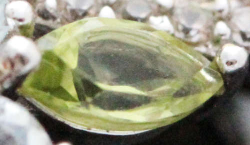 PRETTY AMETHYST, BLUE TOPAZ, CITRINE AND PERIDOT STERLING SILVER NECKLACE incl STERLING SILVER CHAIN