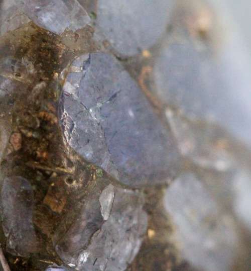 NATURAL EARTH MINED COPPER TANZANITE RING. HANDMADE SOLID STERLING SILVER