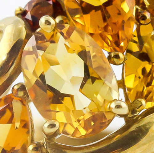 GORGEOUS CITRINE 9ct YELLOW GOLD RING JEWELLER`S EVALUATION R18`500 375