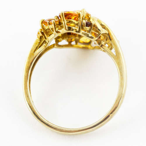 GORGEOUS CITRINE 9ct YELLOW GOLD RING JEWELLER`S EVALUATION R18`500 375