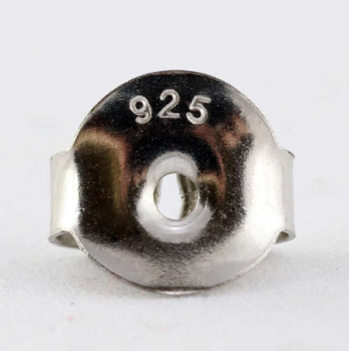 GORGEOUS NATURAL SONGEA MINED SAPPHIRE GEMSTONE STERLING SILVER STUD EARRINGS. 925