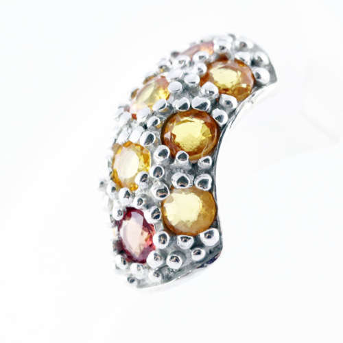 GORGEOUS NATURAL SONGEA MINED SAPPHIRE GEMSTONE STERLING SILVER STUD EARRINGS. 925