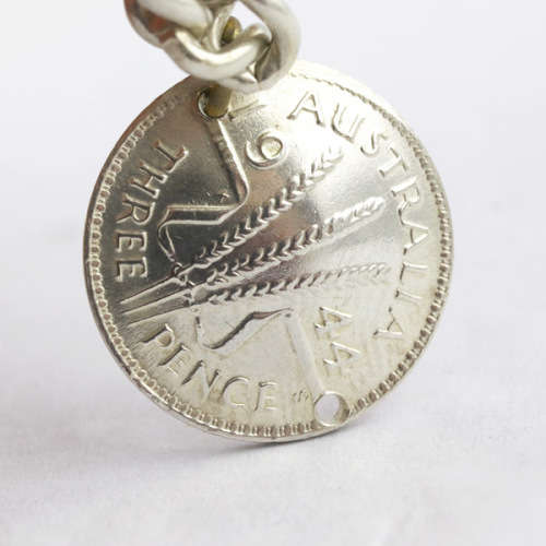 HEAVY VINTAGE HANDCRAFTED SOLID STERLING SILVER CHARM BRACELET WITH 7 CHARMS