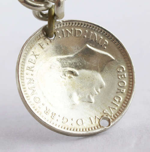 HEAVY VINTAGE HANDCRAFTED SOLID STERLING SILVER CHARM BRACELET WITH 7 CHARMS