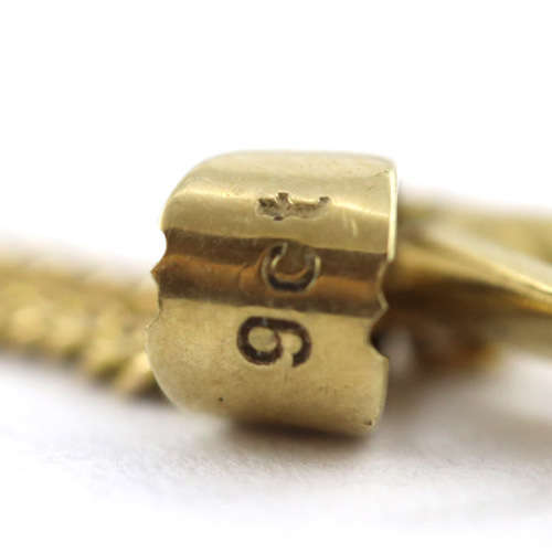 COLLECTABLE VINTAGE 1/10th KRUGERRAND PENDANT ON 52CM CURB CHAIN. 9K * JEWELLER EVALUATION R22`000 *