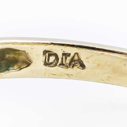 `SNOWFLAKE` DIAMOND CLUSTER 9CT YELLOW AND WHITE GOLD RING. * JEWELLER EVALUATION R12`800 *