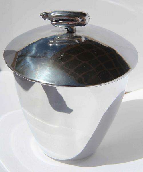 CaRRoL BoYeS ORIGINAL!!! New pot for jam or sugar with the classic Carrol Boyes "man" handle