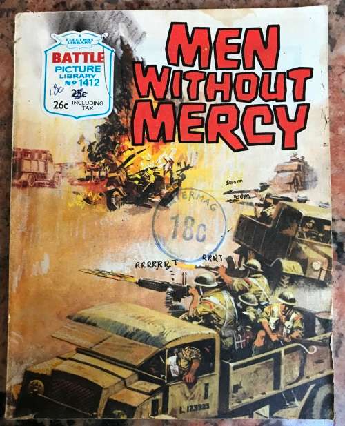 BATTLE PICTURES LIBRARY - No.1412 - MEN WITHOUT MERCY (1980)