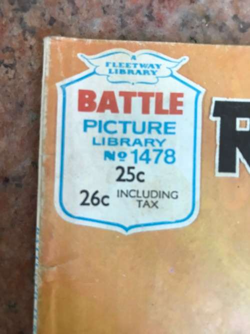 BATTLE PICTURES LIBRARY - No.1478 - THE RAMPARTS OF DEATH (1981)