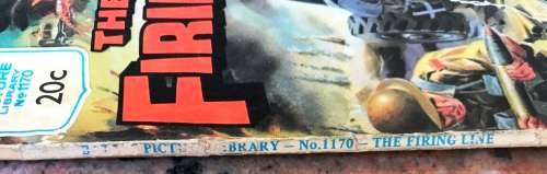 BATTLE PICTURES LIBRARY - No.1170 - THE FIRING LINE (1978)