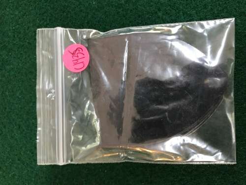 SHOULDER FLASH BACKING "PLATE"  HAND PLASTIC