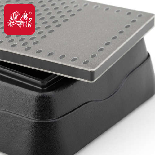 TAIDEA DOUBLE SIDED DIAMOND SHARPENING STONE KITCHEN/ OUTDOOR KNIFE SHARPENER