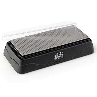 TAIDEA DOUBLE SIDED DIAMOND SHARPENING STONE KITCHEN/ OUTDOOR KNIFE SHARPENER
