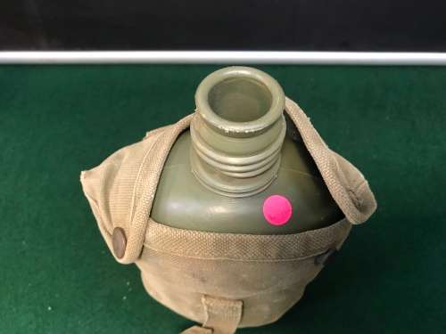 PATTERN 70 WATER BOTTLE (Canteen) & POUCH, 1 LITER. SADF-ARMY