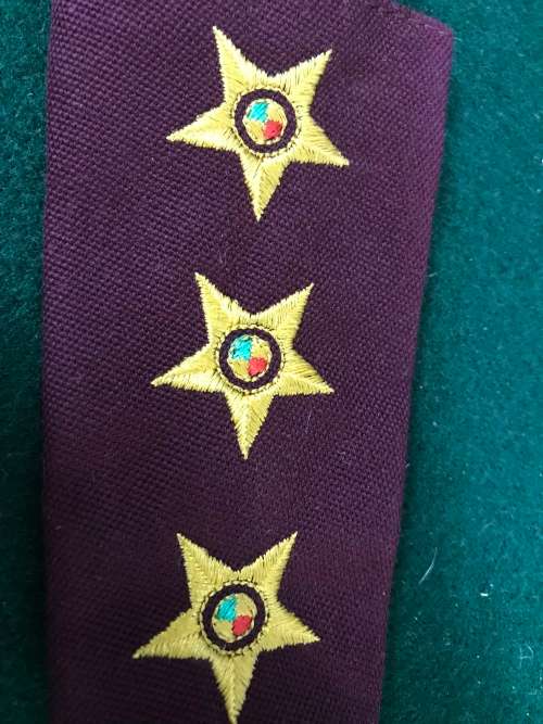 SAMS-SOUTH AFRICAN MEDICAL SERVICES-CAPTAIN SLIP ON RANKEMBROIDERED ###PAYPAL WELCOME ###