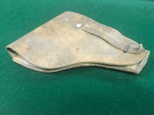 WW 2 -  PATTERN FRENCH MAB LEATHER PISTOL HOLSTER - GENUINE