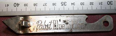 Vintage (PABST BLUE RIBBON) BEER Can/Bottle Opener